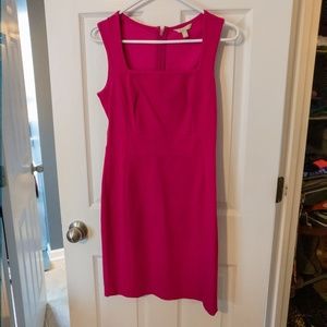 Fuschia Banana Republic Cocktail Dress